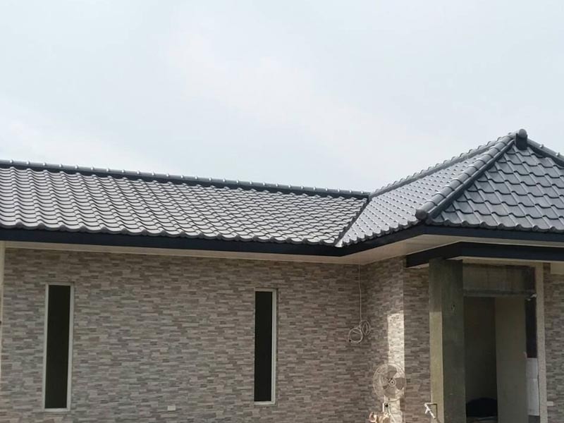 銀麟色 和型瓦 ( 文化瓦 ) - 專業建築屋瓦工程規劃