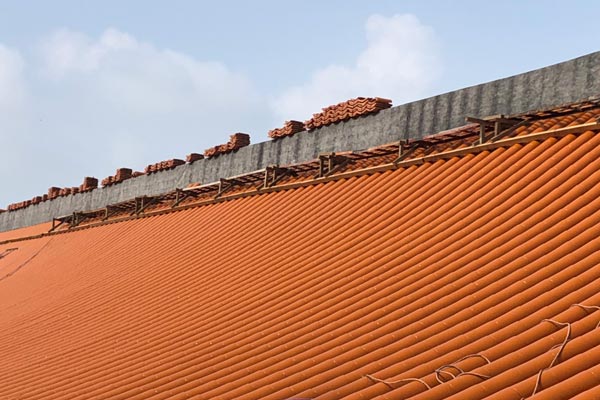 本葺瓦 屋瓦工程