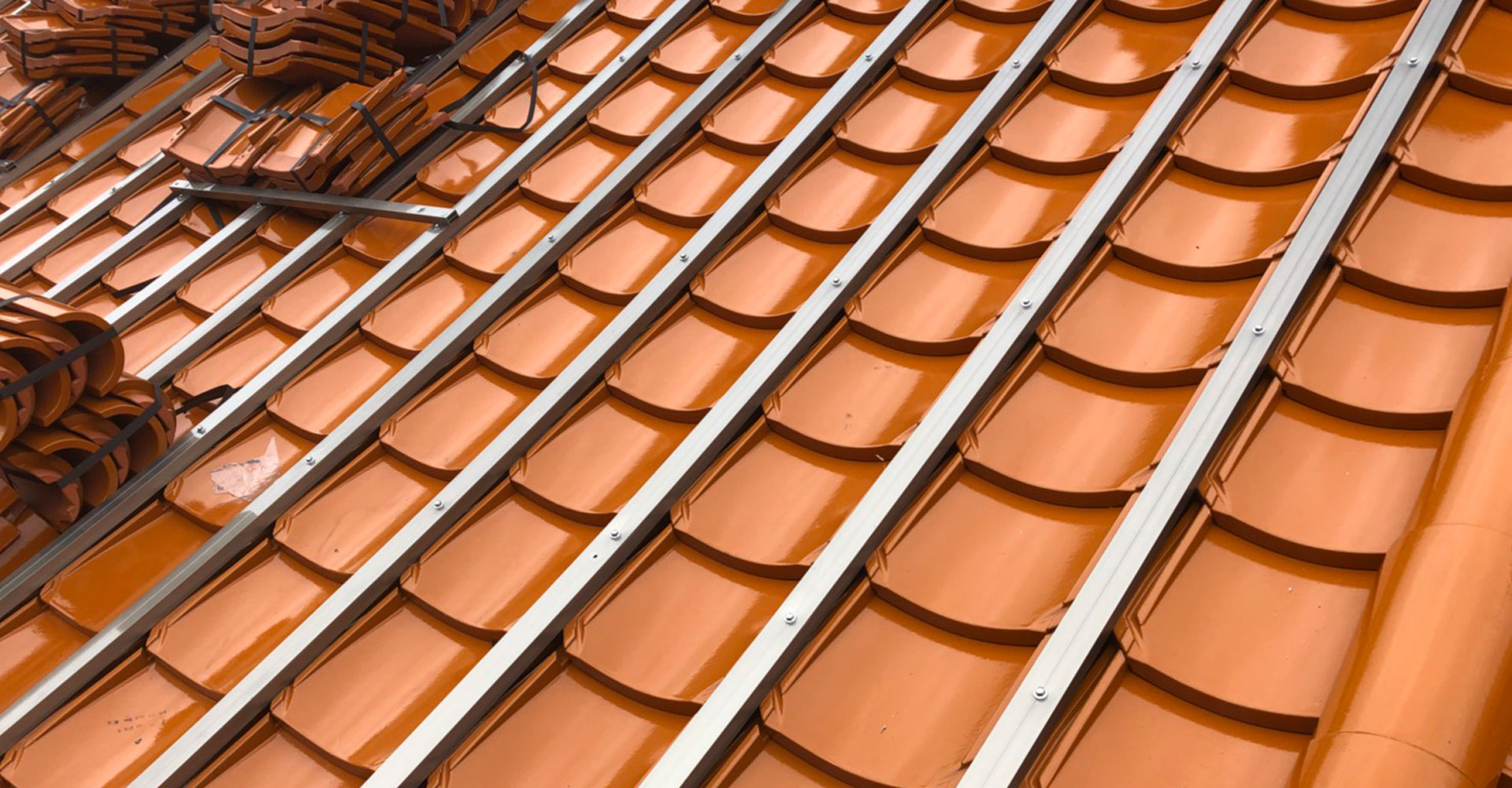 本葺瓦 傳統屋瓦工法示意