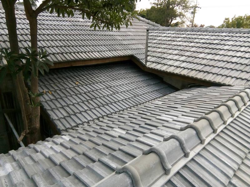 住宅水泥瓦翻修 - 互茂工程專業屋瓦維修