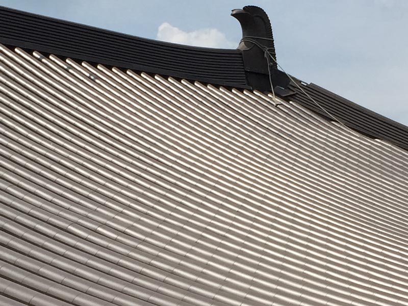 互茂工程承攬之中台禪寺大型屋瓦工程